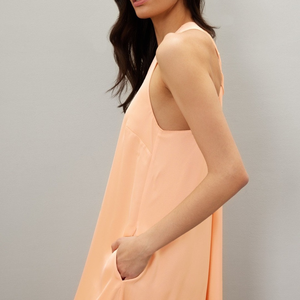 Rosetta Getty Peach Maxi Dress - Picture 8 of 11